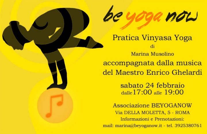 Workshop Vinyasa Yoga con Enrico Ghelardi