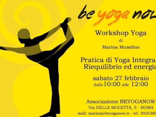 Workshop Vinyasa Yoga Riequilibrio ed Energia