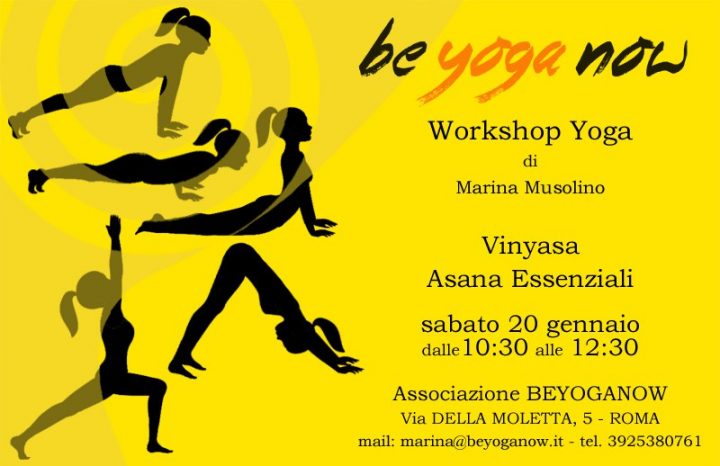 Vinyasa yoga Asana essenziali